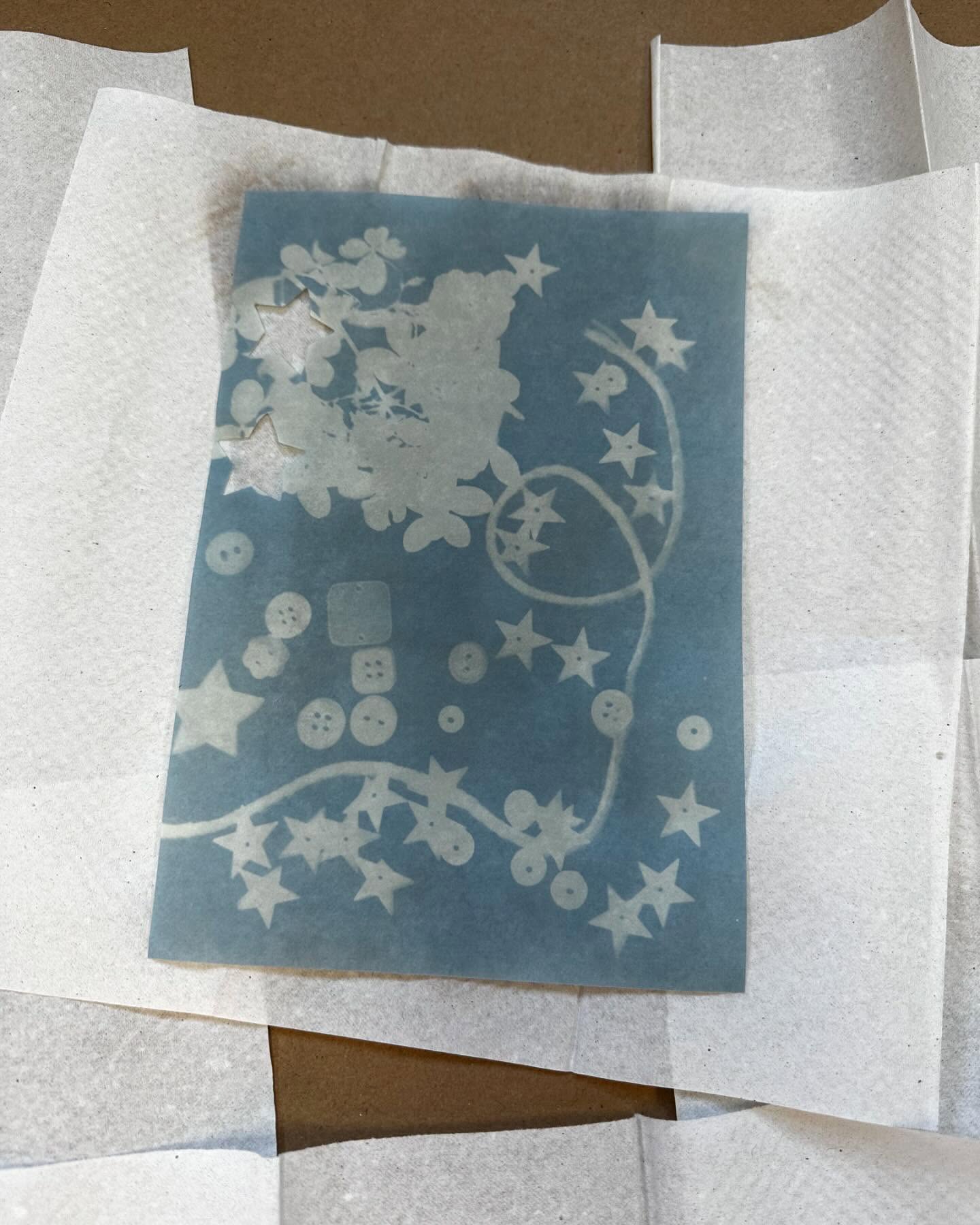 Art Club at the Library: Cyanotype Prints